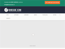 Tablet Screenshot of diessecim.it